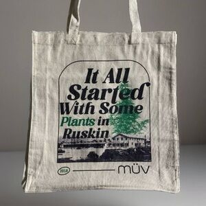 Tote Bag It All Started with Some Plants in Ruskin Unisex Shopper Reusable